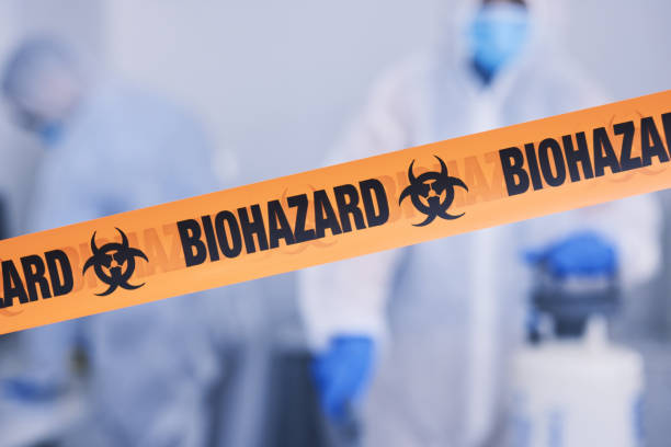 Professional Drug Lab Cleanup technician working in Amherst, TX